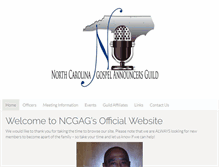 Tablet Screenshot of ncgag.com